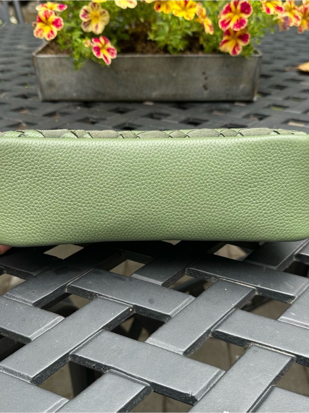 Kate Spade Green Kayla Small Convertible Woven Shoulder Bag - Picture 14 of 14